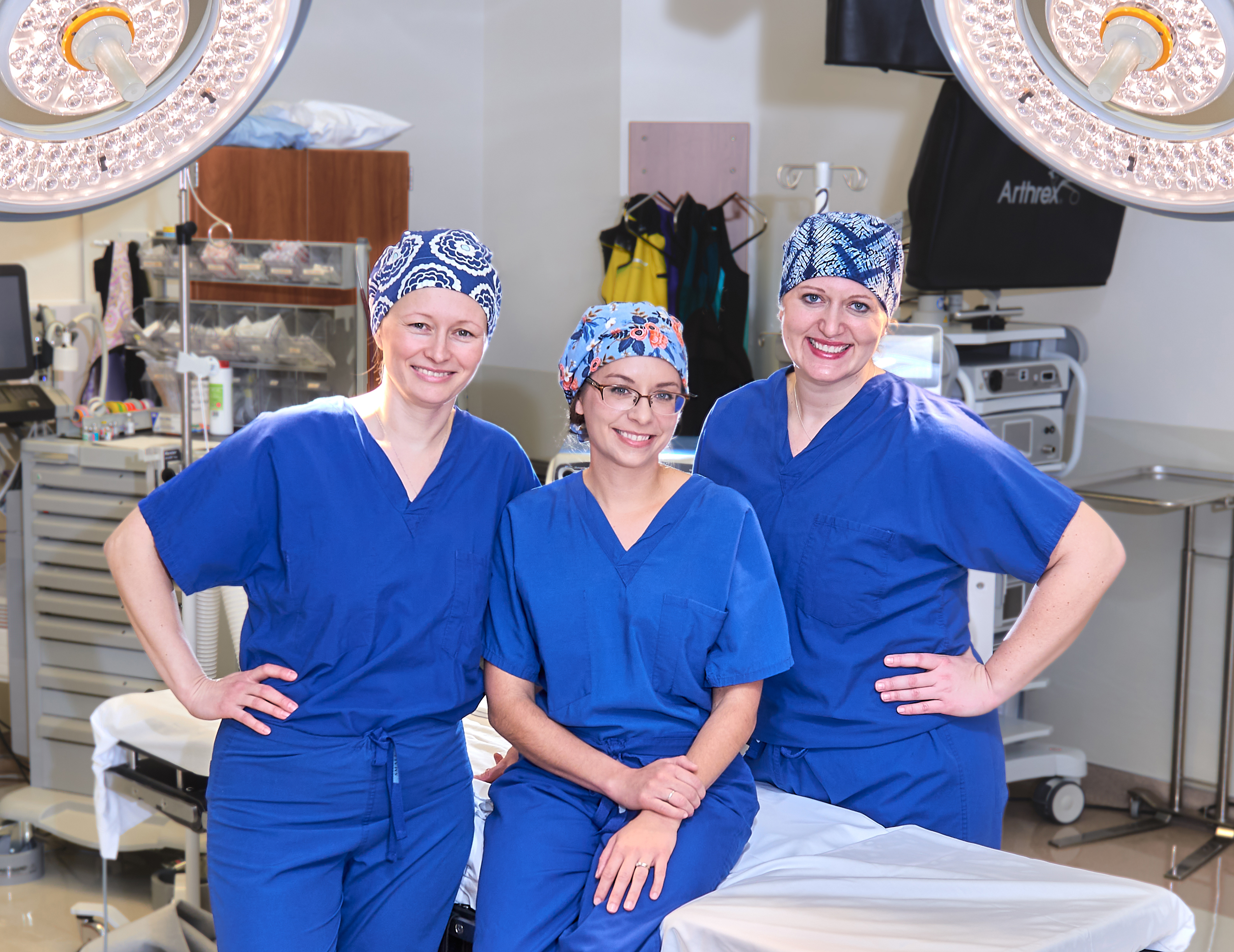 General Surgery Team in Surgical Suite