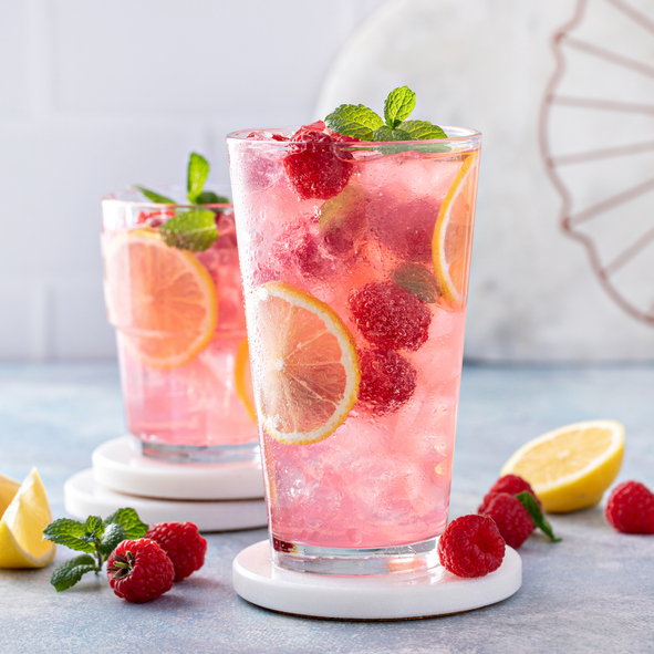 Raspberry Lemon Mocktail
