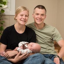 Haley Bulfer went way beyond morning sickness. Haley Bulfer went way beyond morning sickness.